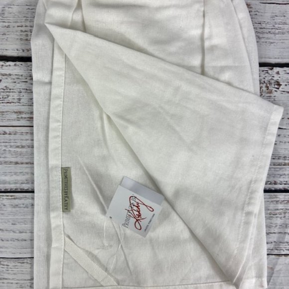 28 x 28 white cotton Primitives by Kathy Christmas towel All I Want Is Tacos - Picture 2 of 2